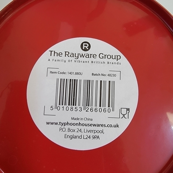 Tea Coffee Sugar Metal Canister Set with Bamboo Lids by Rayware Group NWT - Picture 8 of 10